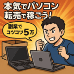 【実録】本気でパソコン転売で稼ごう！月5万円の副収入を得た方法まとめ